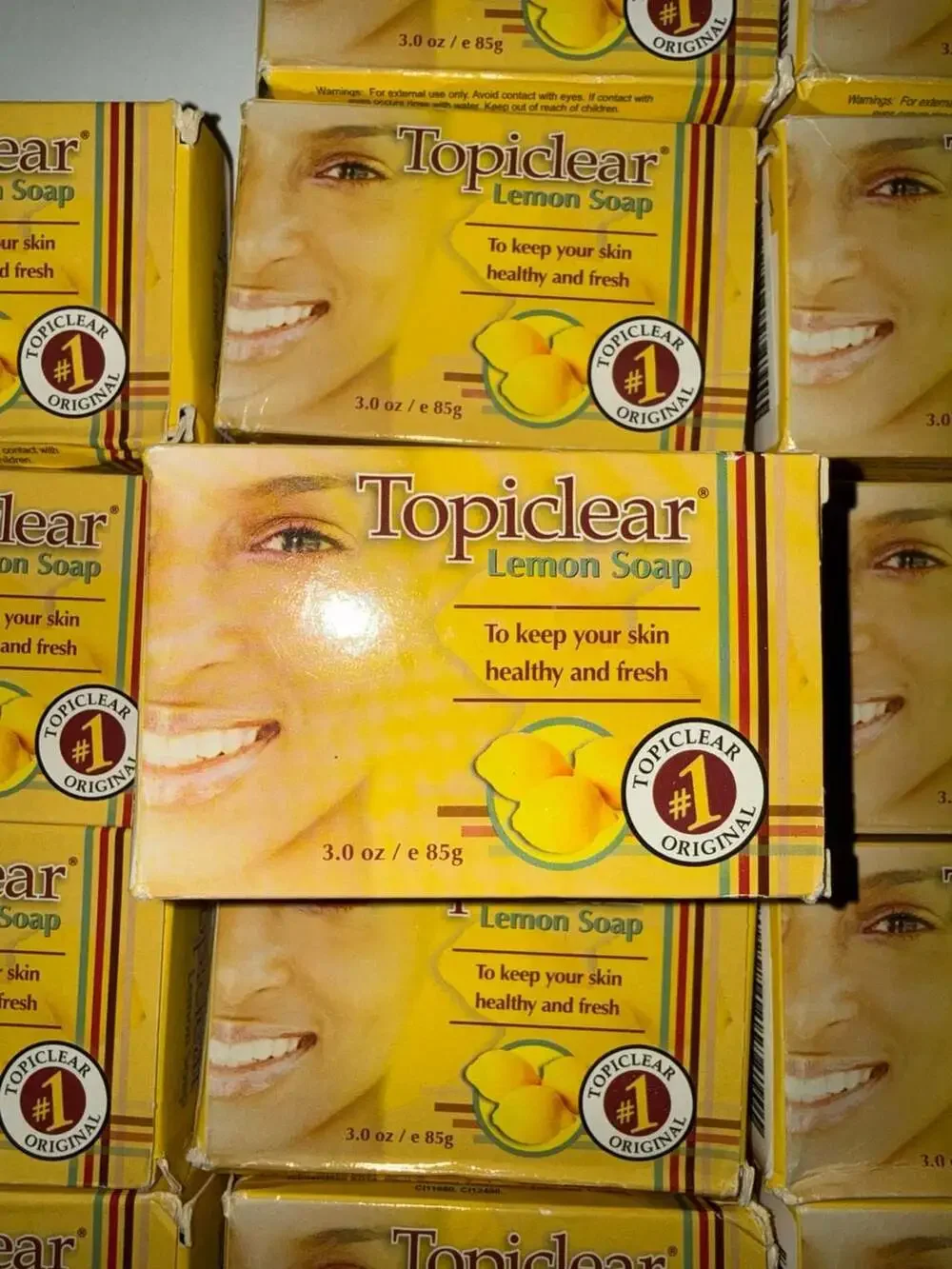 Topiclear Lemon Soap 3.0 oz (20 Pack)